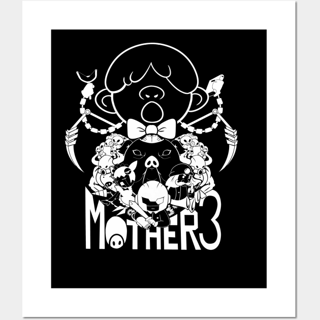 Mother 3 Porky army Wall Art by Deydez